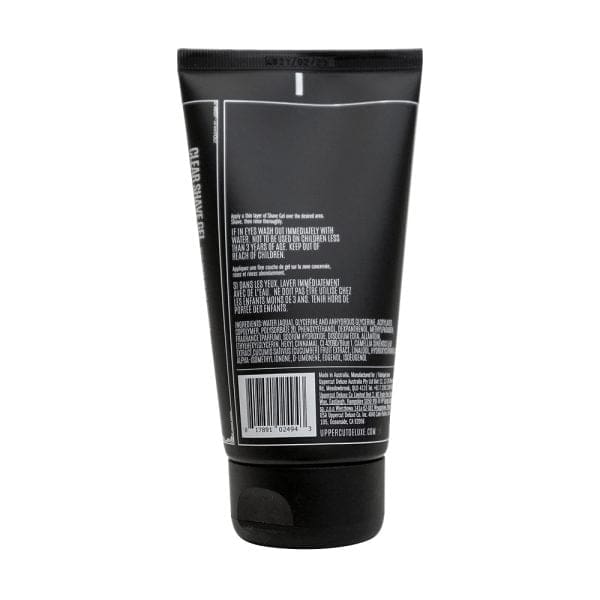 Clear Shave Gel 120ml – For Oily & Normal Skin – Uppercut Deluxe